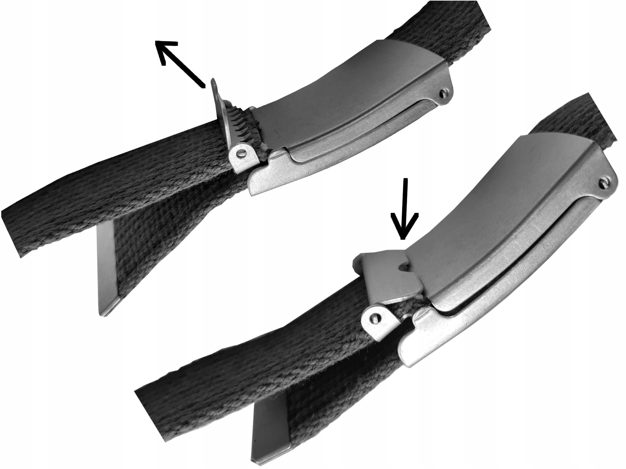 Pasek Parciany męski damski Bawełna do Jeansów 120 Model Pasek parciany