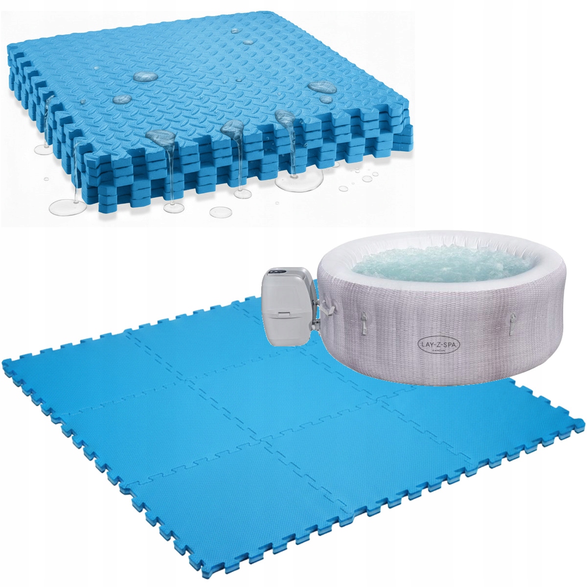 Podložka na dno podlahy pod Lay-Z-Spa Bestway 60003 ochrana povrchu