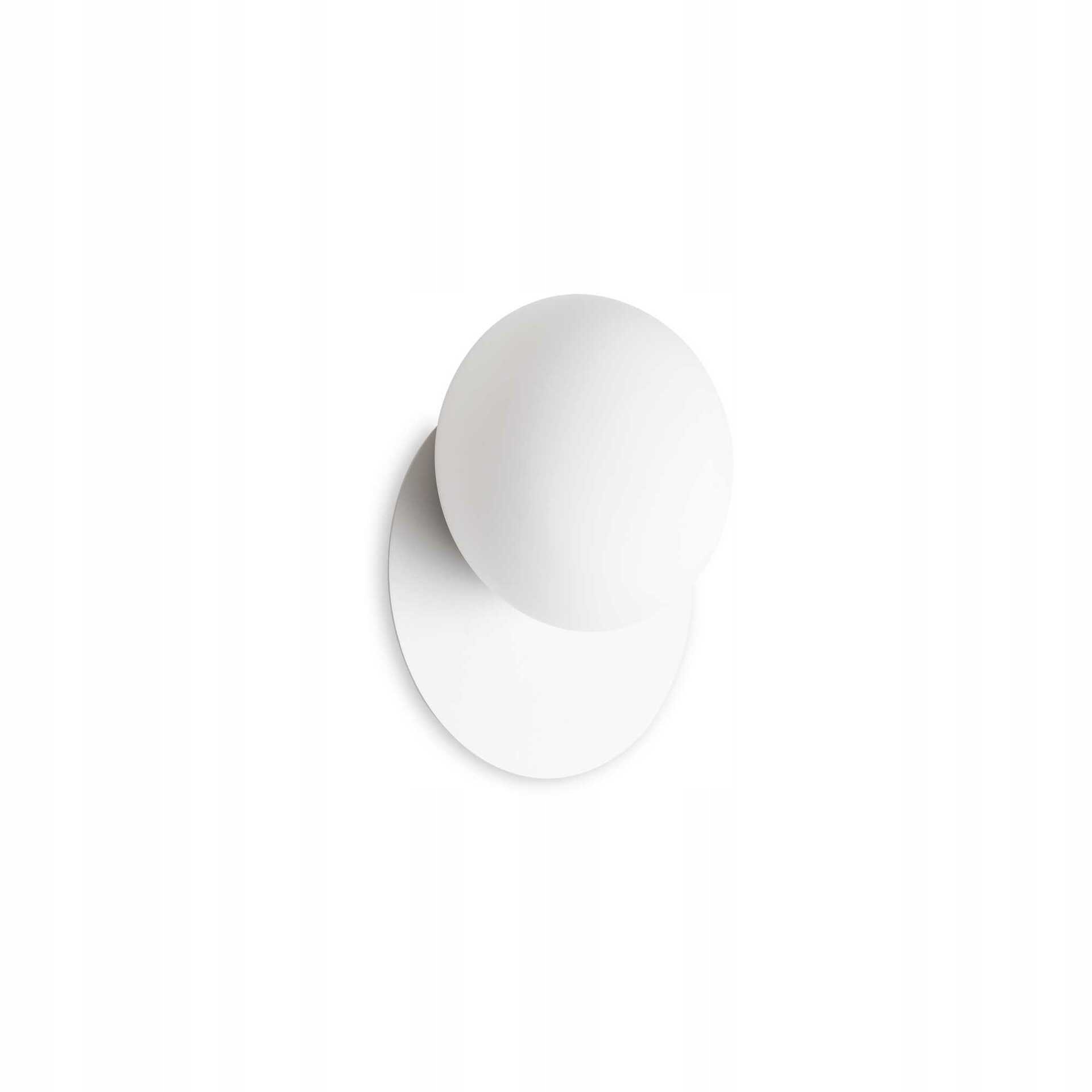 Nástenné svietidlo Ideal Lux Ninfea AP1 biela GX53 15W kov/sklo