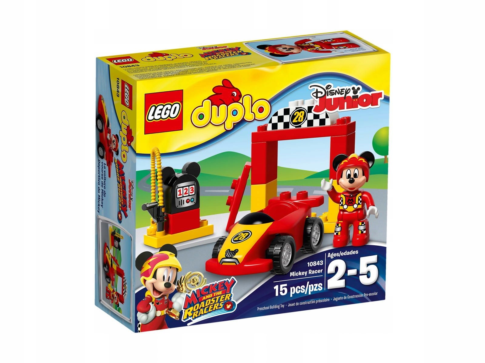 Lego Duplo 10843 Wyścigówka Mikiego