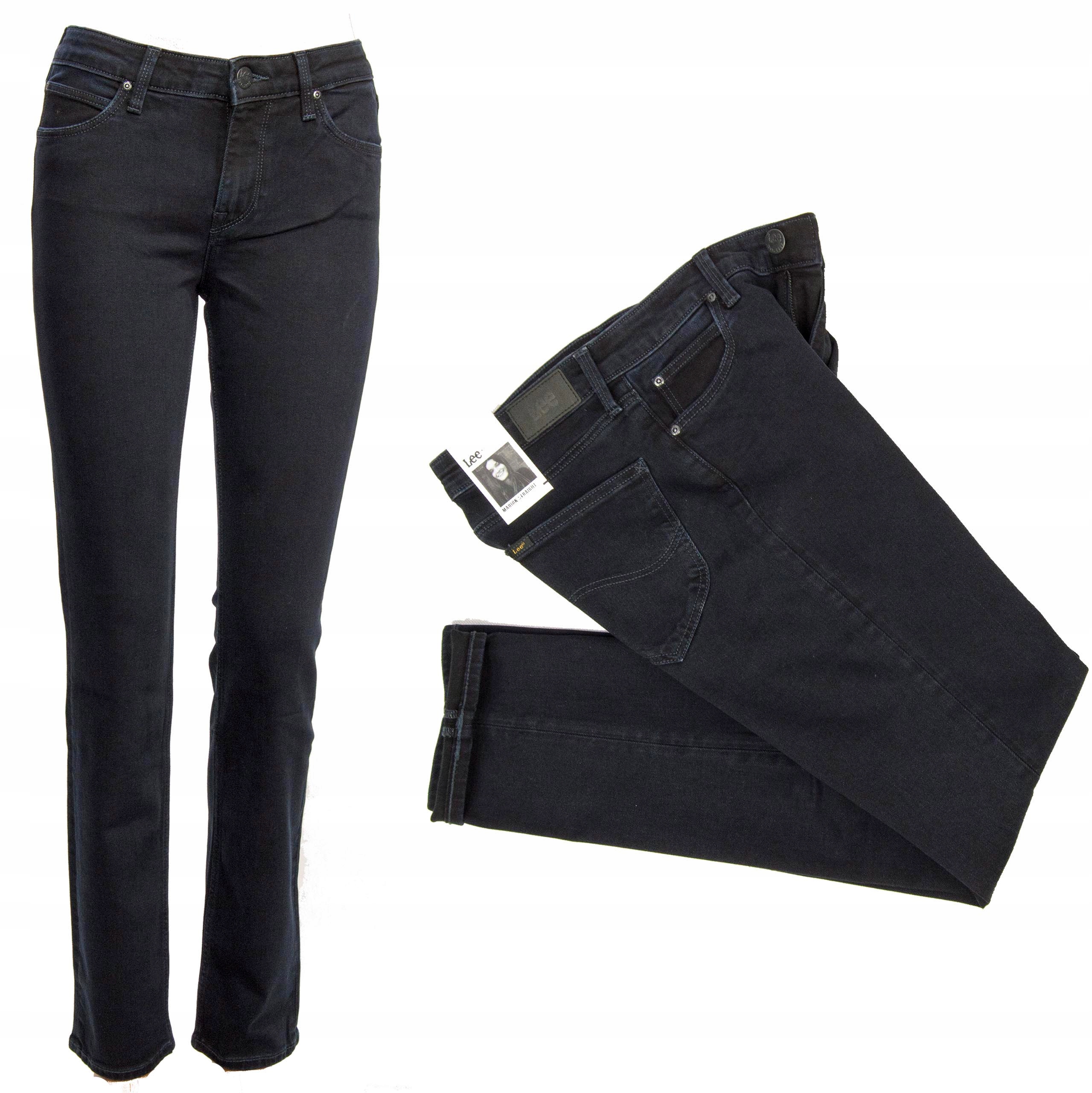 Lee Marion Straight Clean džíny W26 L31