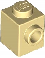 

Lego 87087 Klocek 1x1 wypustka piaskowy 4579260 1N