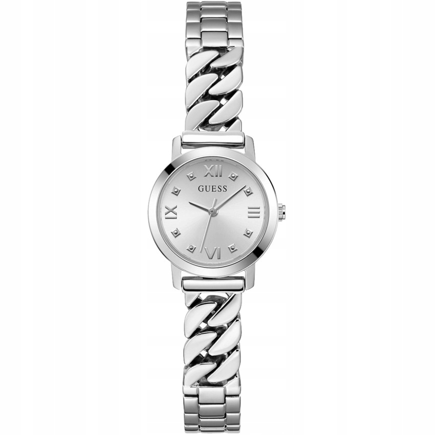 Dámské hodinky Guess GW0867L1 Zirkony stříbrné