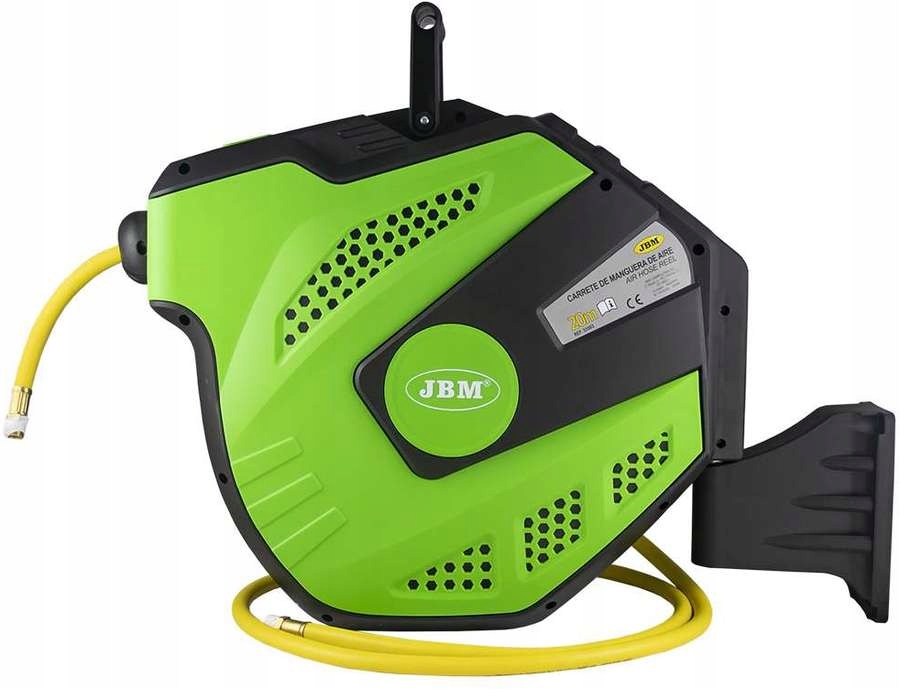 Przewód pneumatyczny ze zwijaczem 9.5 mm, 20 mb