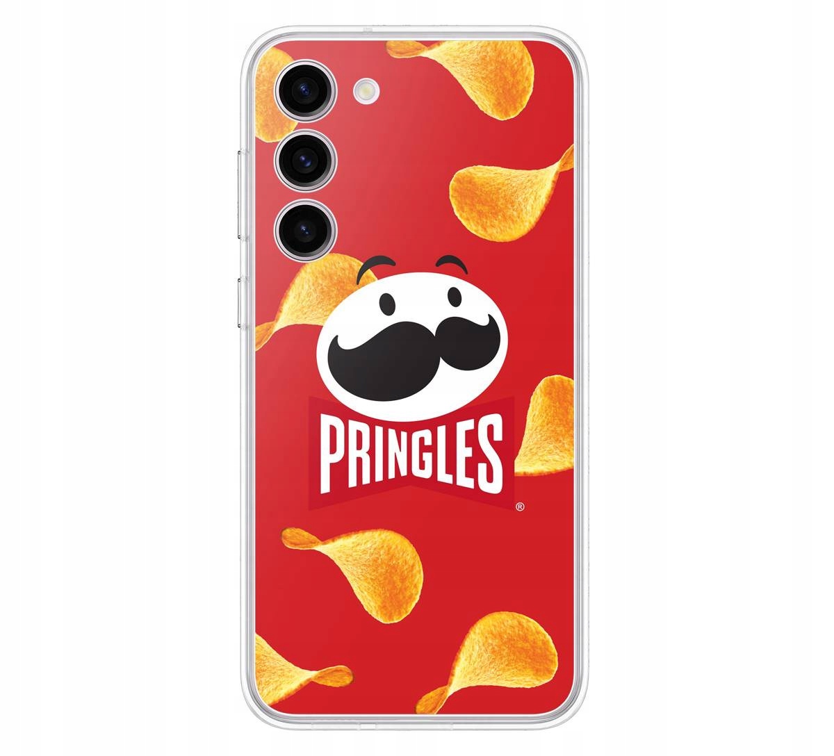 Wymienna Płytka Pringles do Galaxy S23+ (GP-TOS916HIAQW) Czerwony