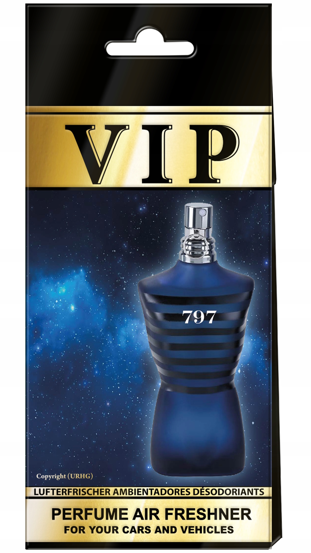 

Caribi Vip 797 Zapach do auta Ultra Male