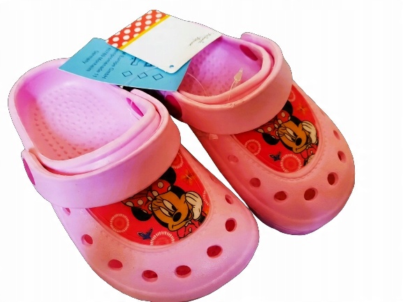 

Super Klapki Kroks Róż Myszka Minnie 28/29