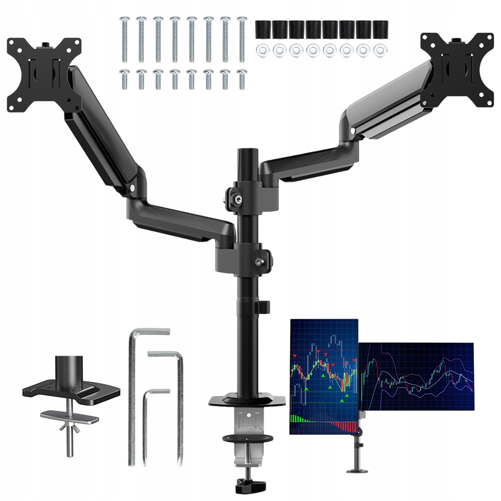 Nastavitelný Držák Na Monitor S Vysokou Nosností Až 9 Kg