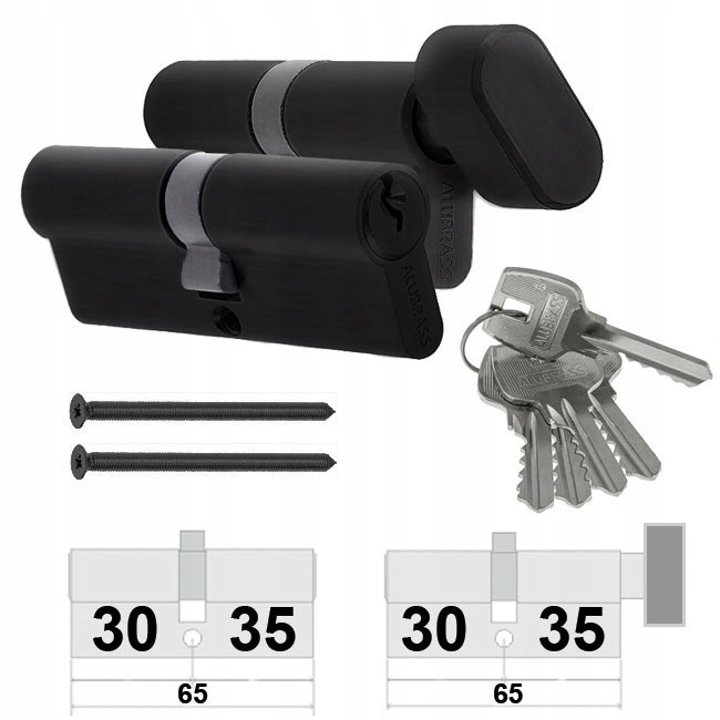 

Wkładki Czarne Komplet 30/35 G35/30 System 5KL