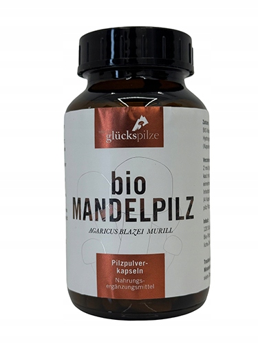 Pieczarka brazylijska Bio 120 kaps. Agaricus blazei proszek