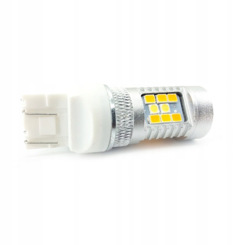 

Led 7443 12V Canbus W21/5W biało-pomarańczowa moc