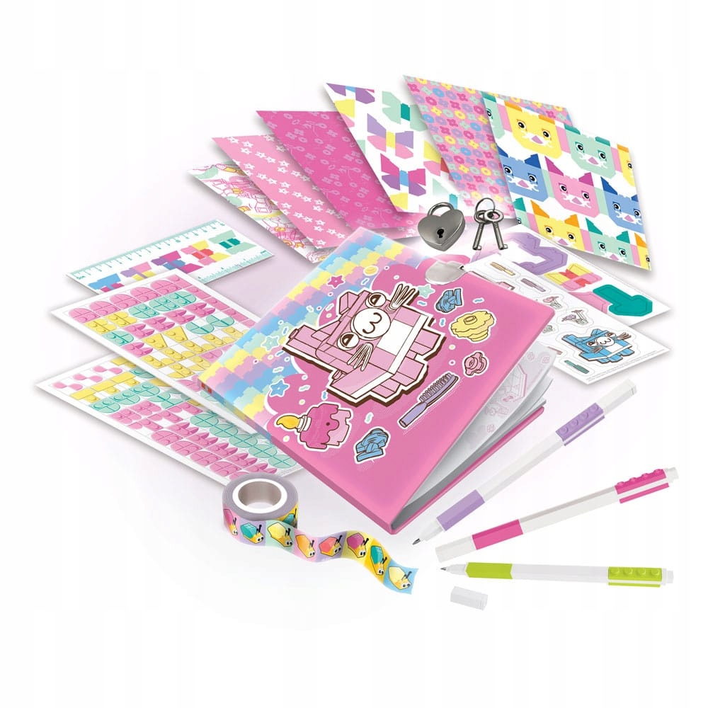 Sada Lego Tajný deník s visacím zámkem Kočička