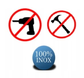 PÓŁKA ZAWIESZANA NA BATERIĘ PRYSZNICOWĄ PODWÓJNA WYSOKA CHROMOWANA LPD-11 Kod producenta LPD-11