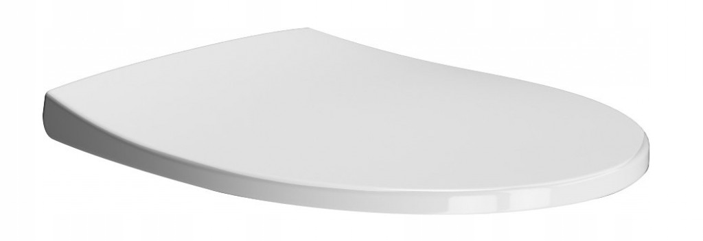 Sedacia doska Modo Soft Close, duroplast, biela/chróm (MS98C11) /sm/