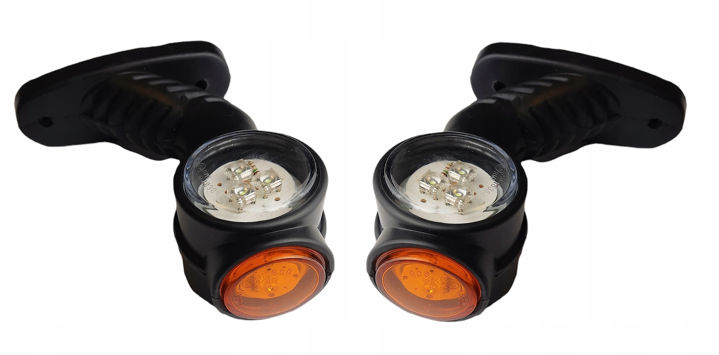 LAMPA OBRYSOWA LEDOWA OBRYSÓWKI LED DO PRZYCZEP ROGI LEDOWE DO LAWET 12-24V Producent części Inny