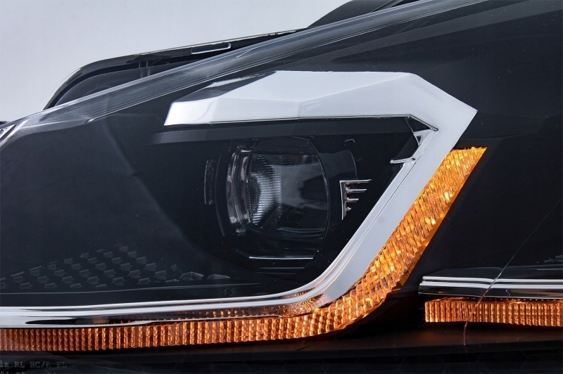 Reflektory LED do VW Golf 6 Dynamic G7.5 Look Producent części Inny