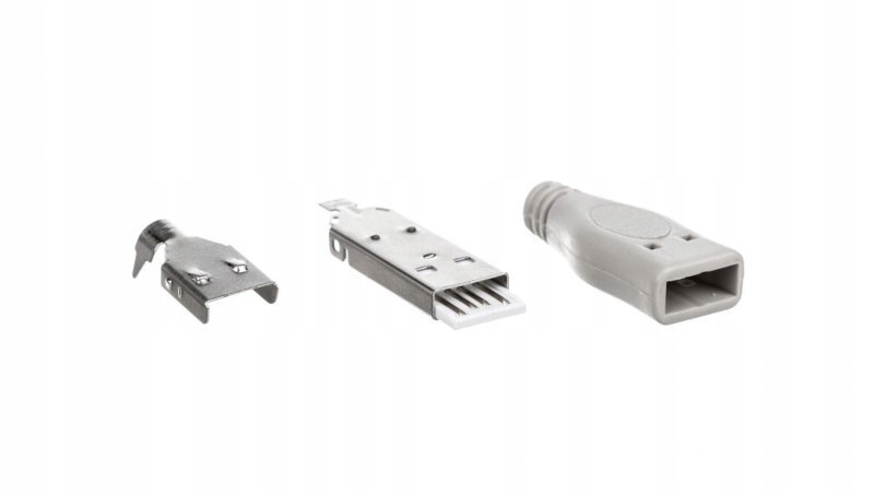 

Wtyczka naprawcza Usb-a /do zlutowania/ 12025