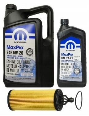 MOPAR 5W20 6L + FILTR CHRYSLER 300 3,6 2014-2022