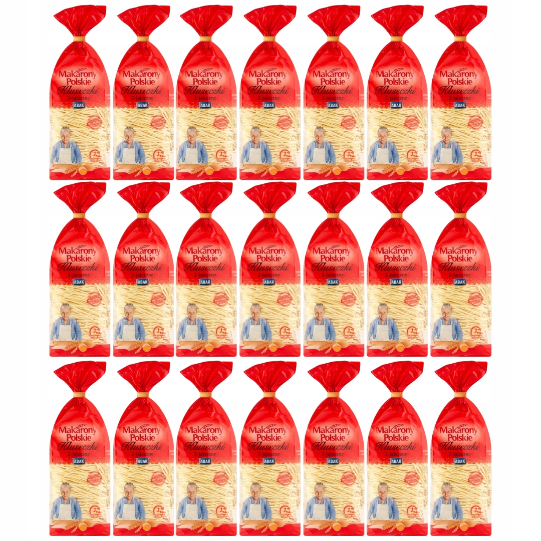 Levně Těstoviny Polské Těstoviny 2-vaječné knedlíky 250 g x 21 kusů