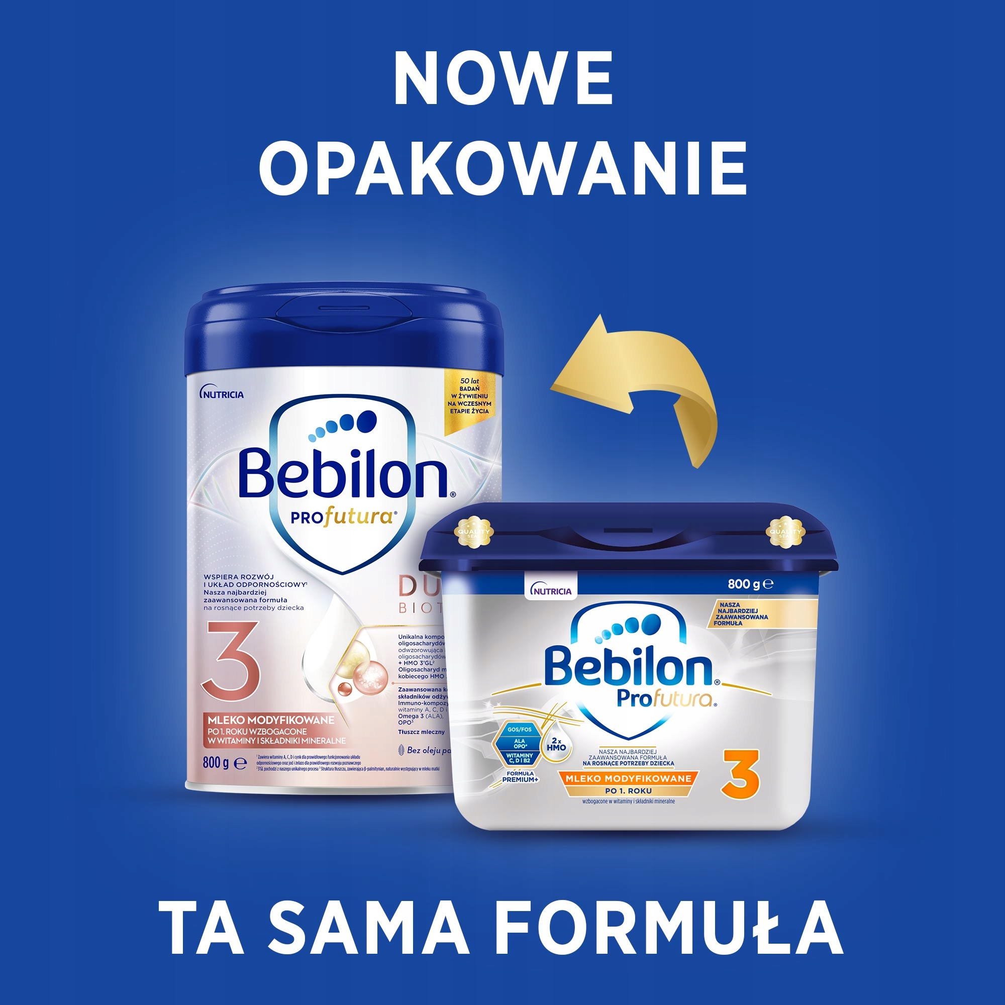 Bebilon PROfutura DUOBIOTIK 3 Mleko dalsze 800g Marka Bebilon