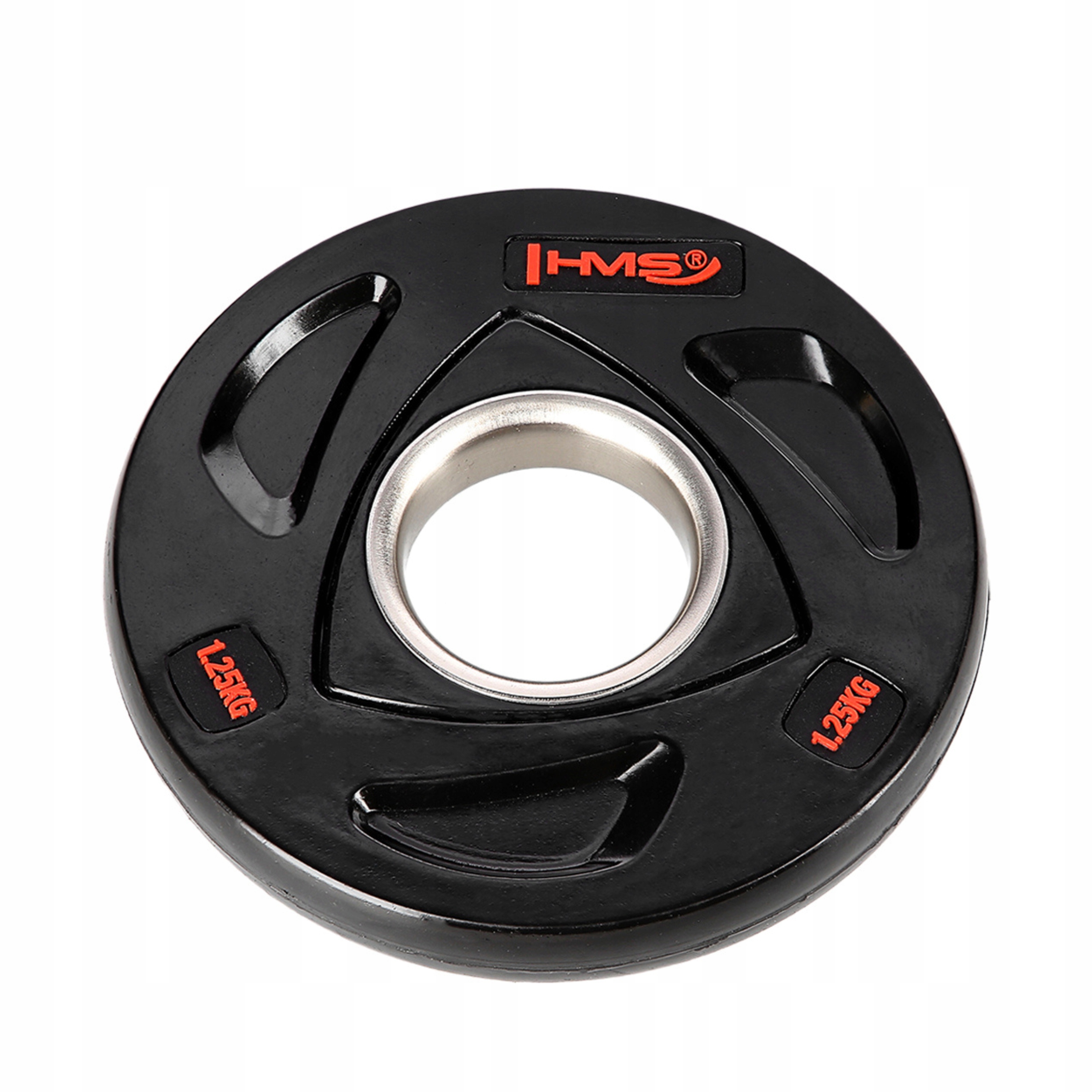 Olimpijskie obciążenie talerz gumowany 1 x 1.25kg czarny Hms TOX01