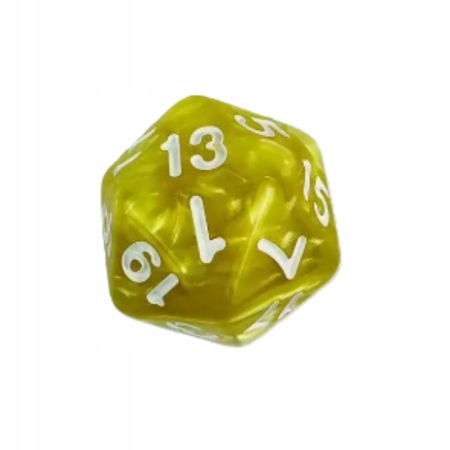 KOSTKA RPG SMOCZY SKARBIEC KOŚĆ DWUDZIESTOŚCIENNA K20