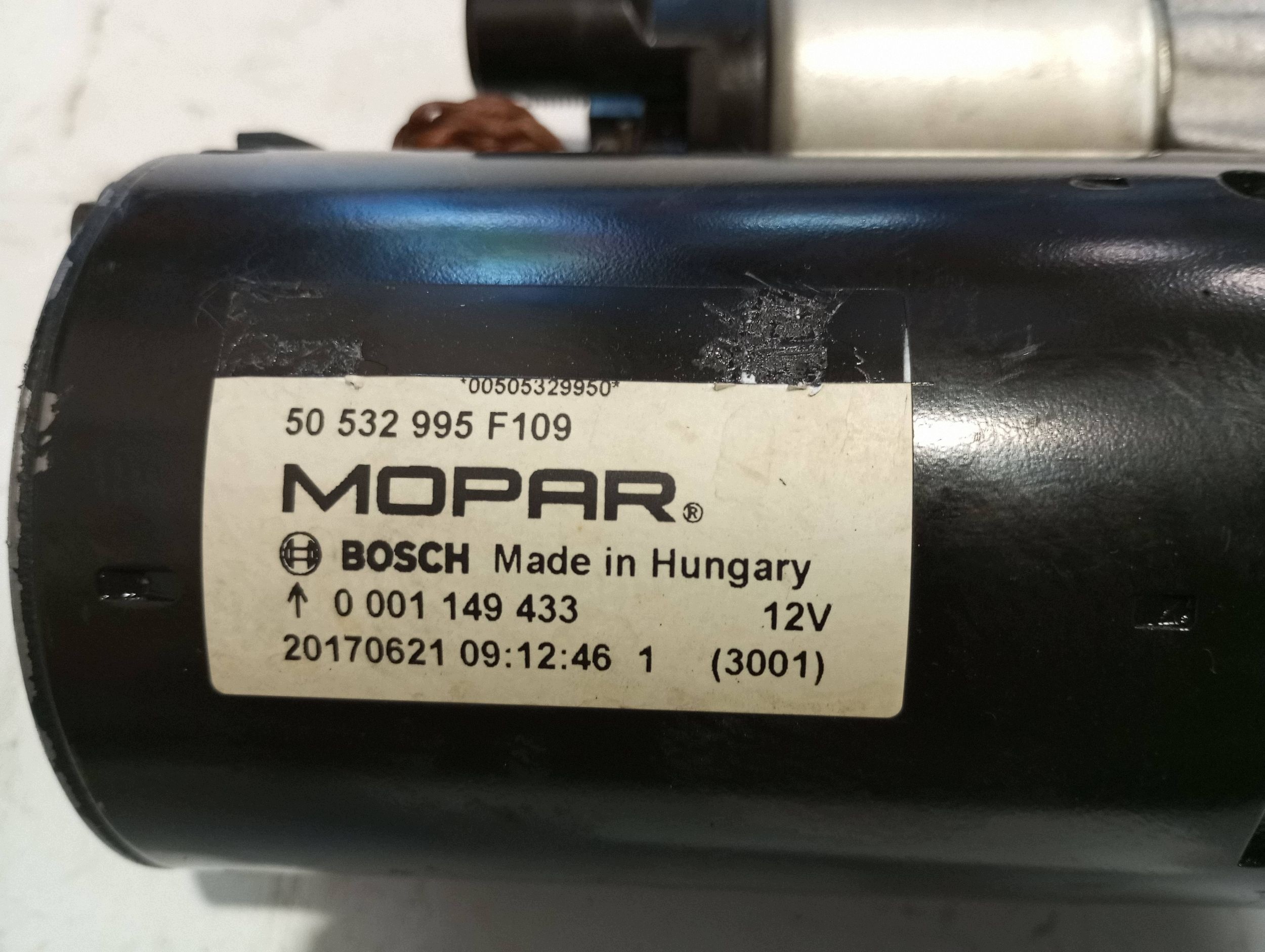 starter ALFA ROMEO GIULIA 2,2JTD 50532995