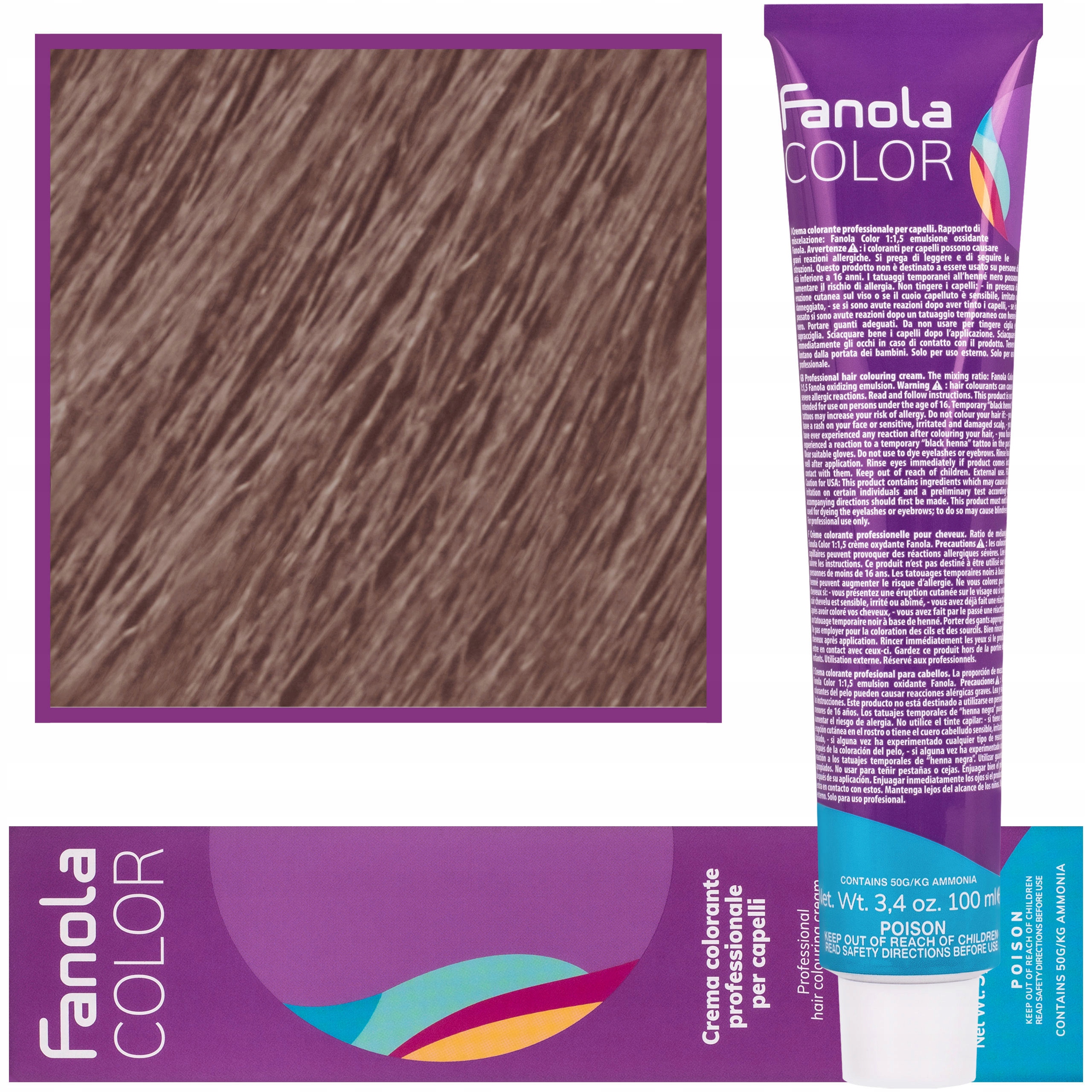 

Farba do włosów Fanola 100ml kolor 11,1