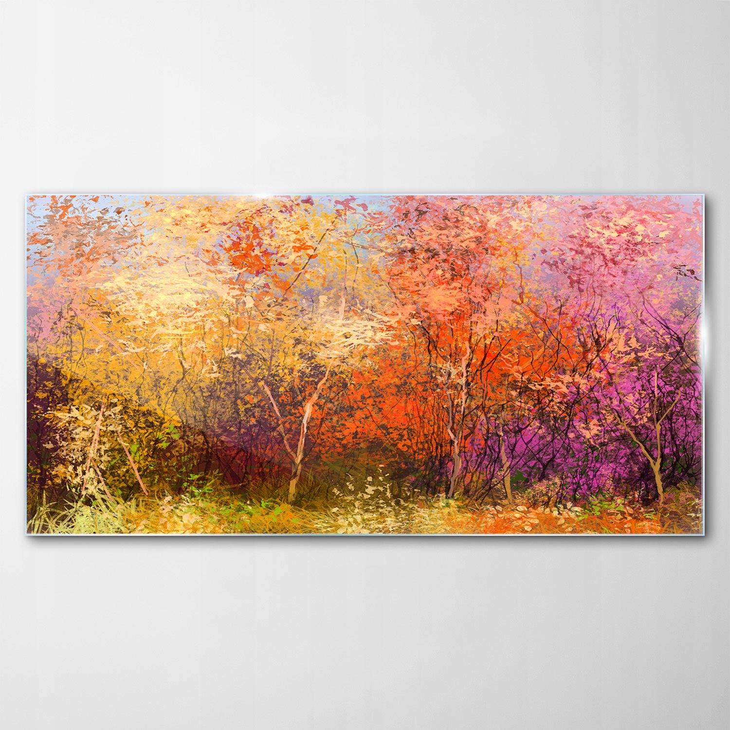 

Obraz Szklany Dekor Krajobraz Jesień Drzewa 120x60