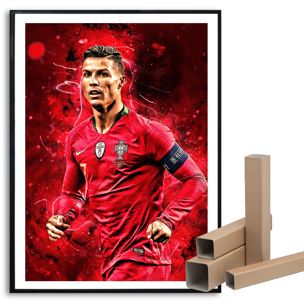

Plakat A3 29,7x42cm Ronaldo Portugalia Fana