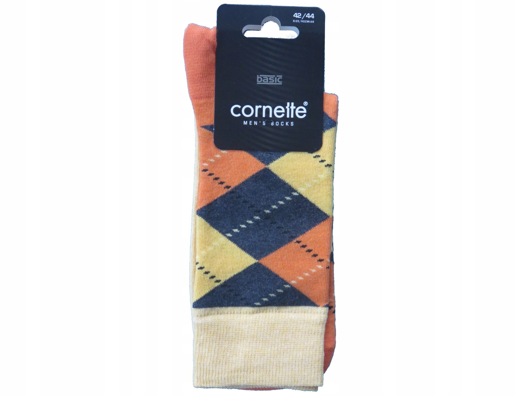 

Cornette skarpety męskie basic romby pomar 42/44