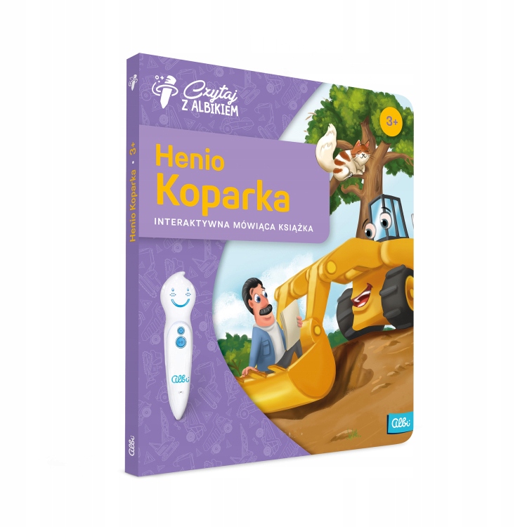 Książka Czytaj z Albikiem Albi Henio Koparka