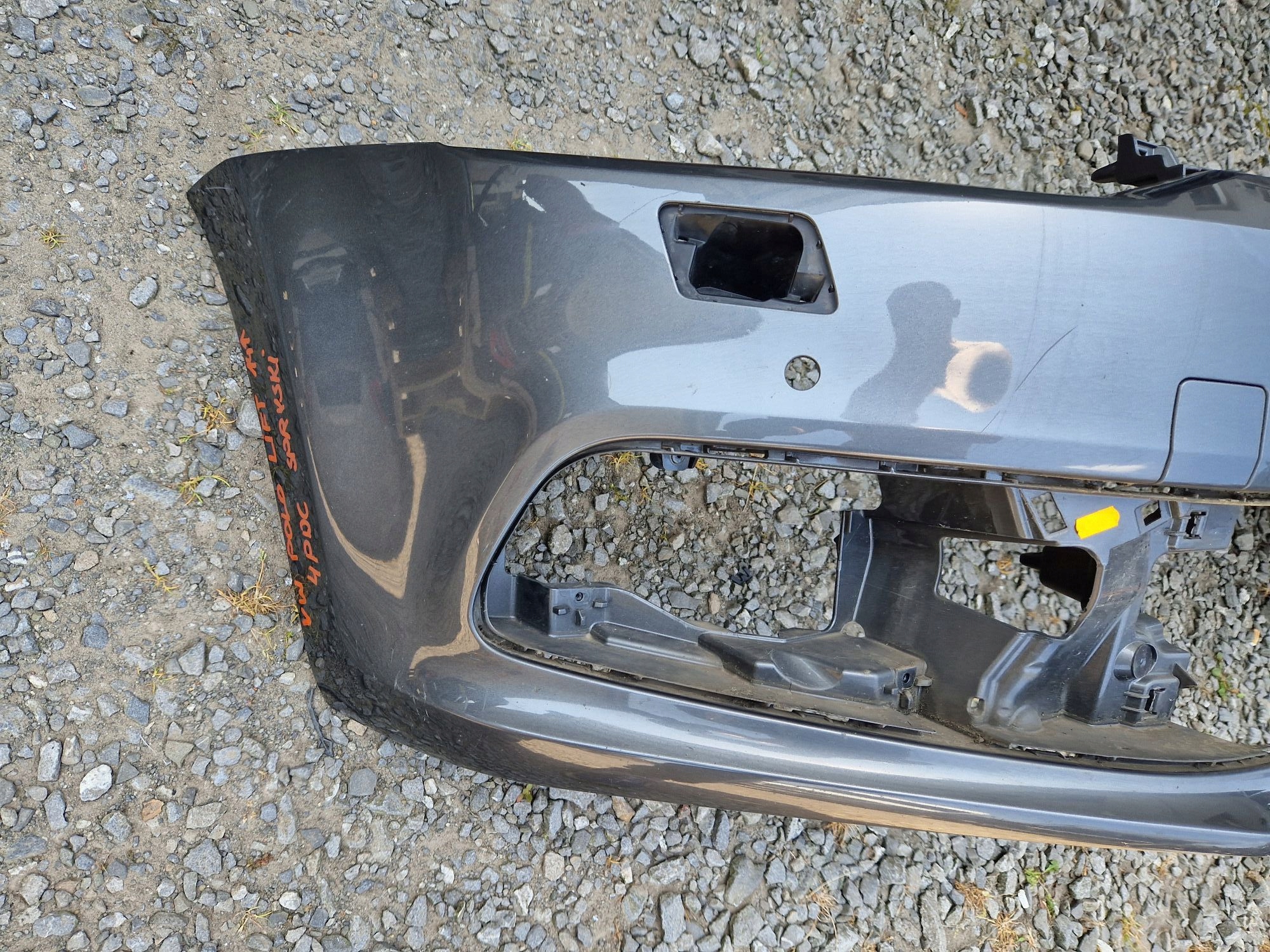 front bumper VW POLO V LIFT 2014R->2017R 6C0