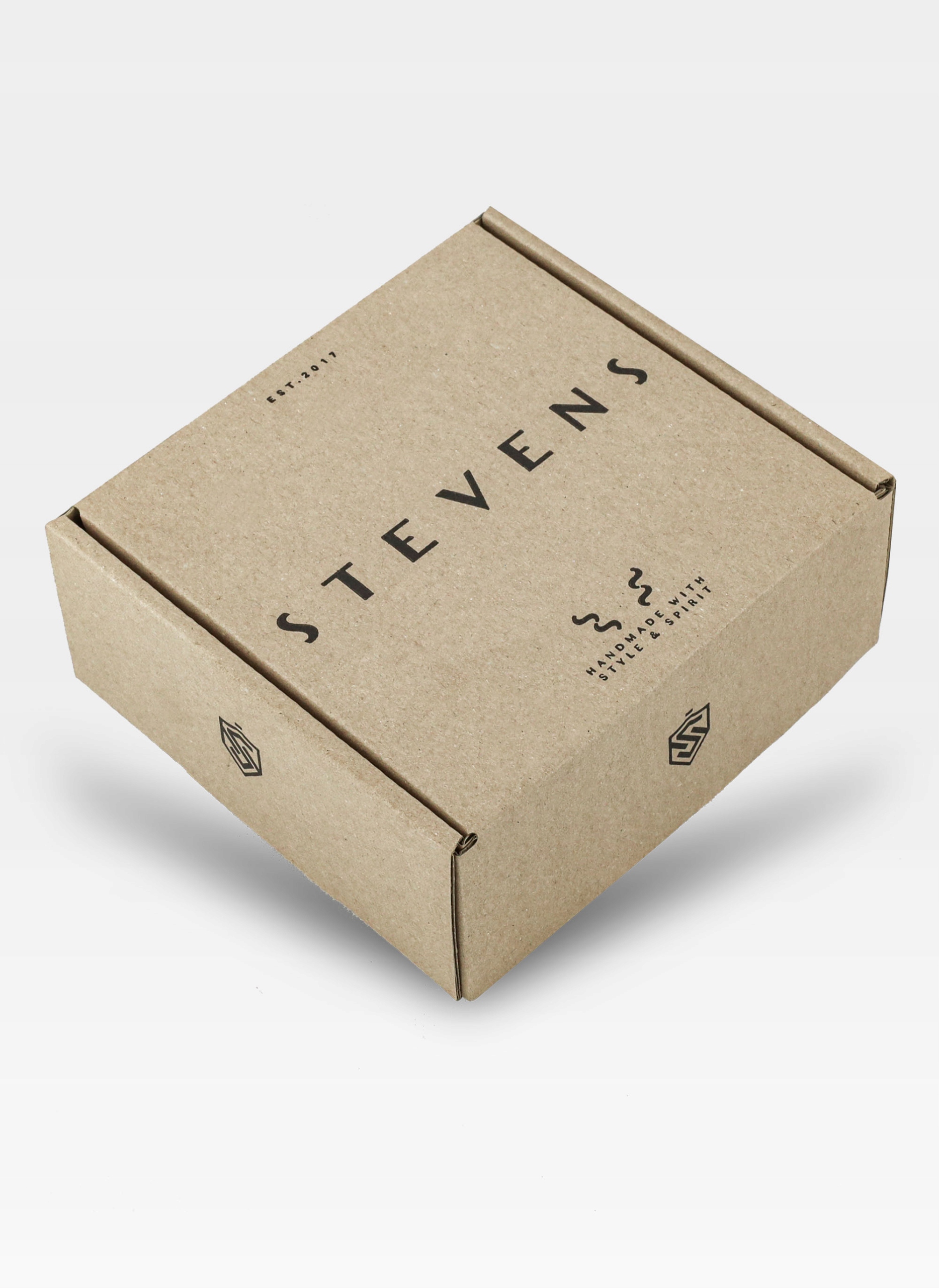 PASEK MĘSKI SKÓRZANY DO SPODNI STEVENS CZARNY Q1 Wzór dominujący bez wzoru