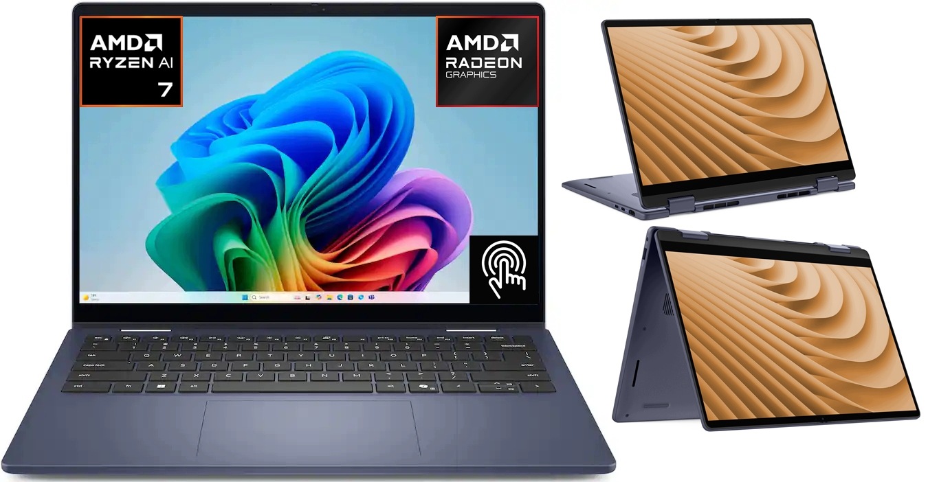 Notebook Dell 14 Plus 14" Wuxga Dotyk x360 Ryzen Ai 7 350 16GB SSD512 W11
