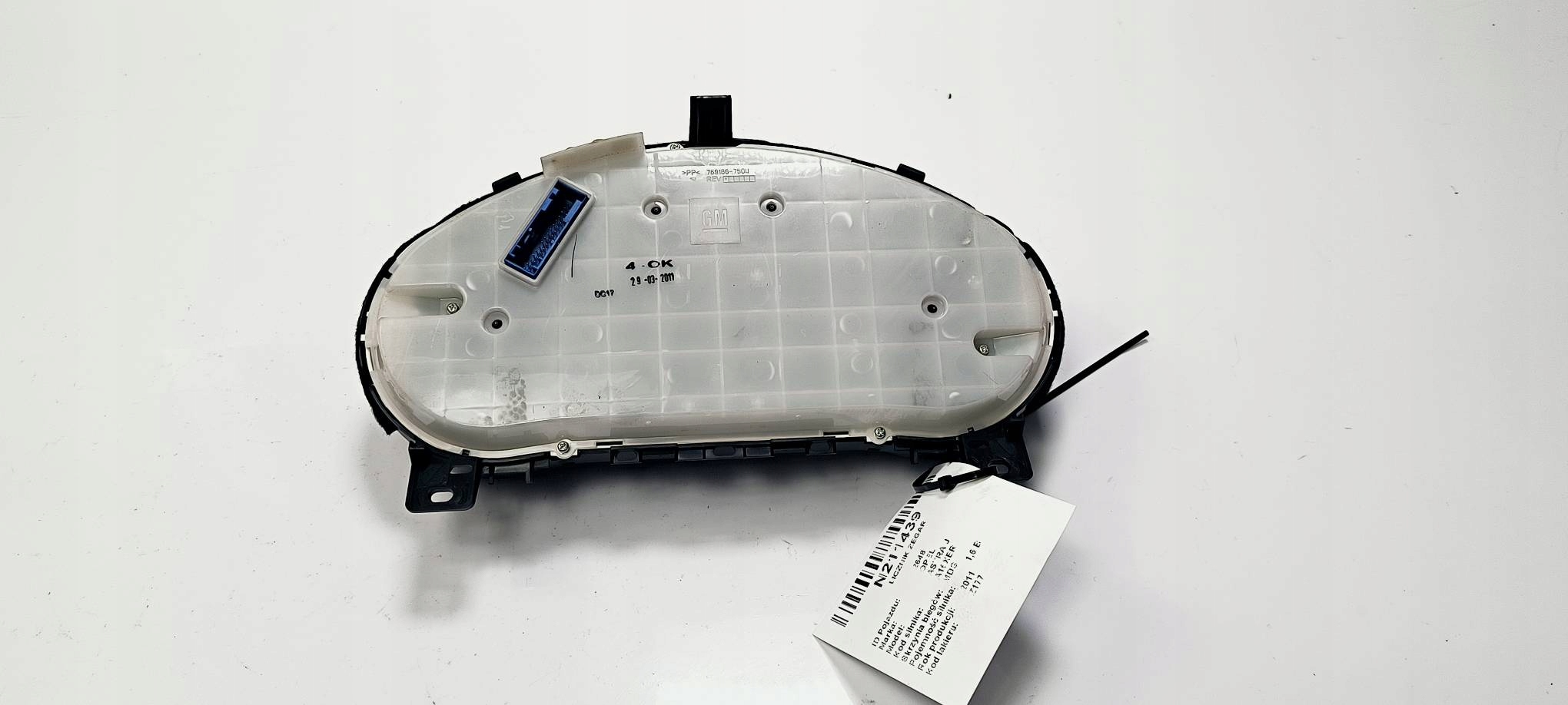 dials clock EU 13355666 OPEL ASTRA J