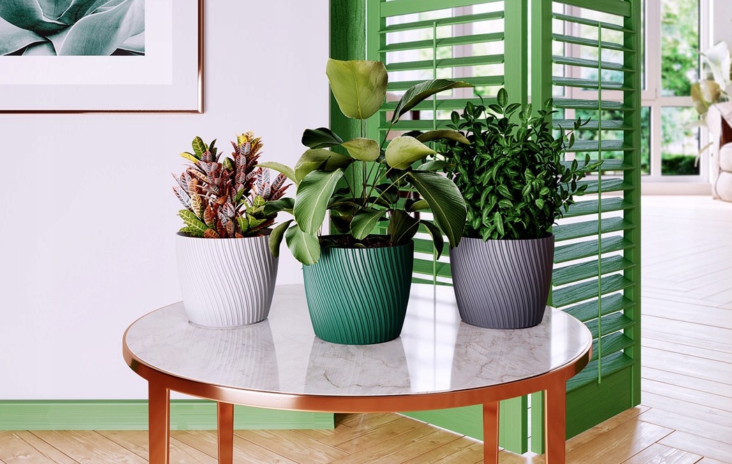 Doniczka Mika Z Podstawką 15 Biała Form EAN (GTIN) 5907474361017