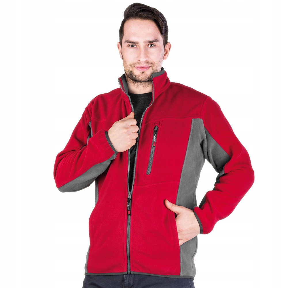 

Polar Roboczy Męski Rozpinany Kieszenie Bluza r.XL