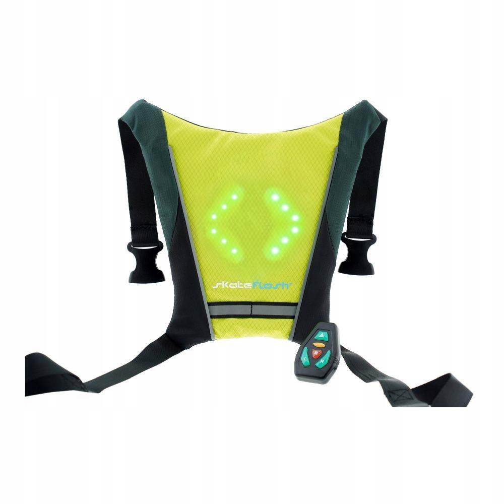 Kamizelka interaktywna odblaskowa Led SkateFlash Reflective Vest