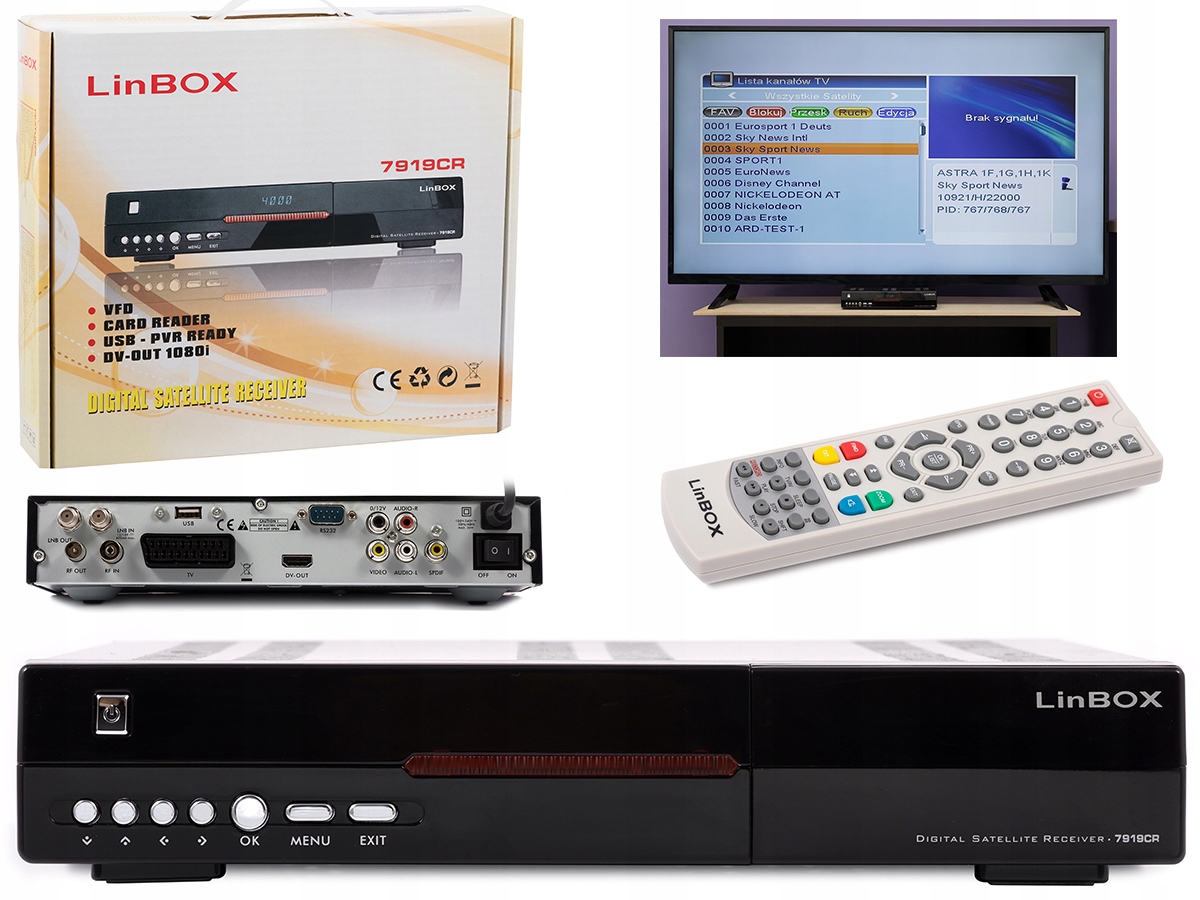 Tuner Linbox Niemieckie Programy Eurosport I Inne