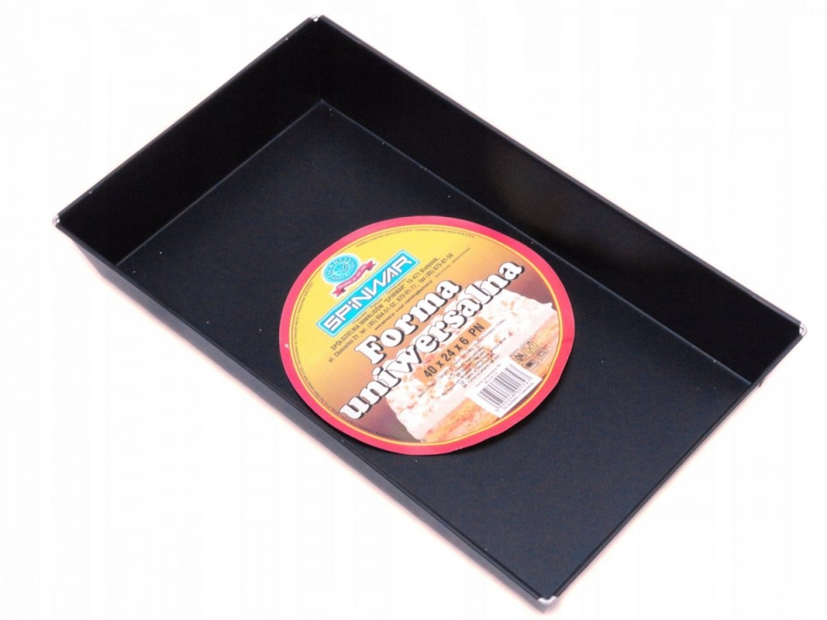 

Blacha do pieczenia 40x24x6 cm metalowa non-stick