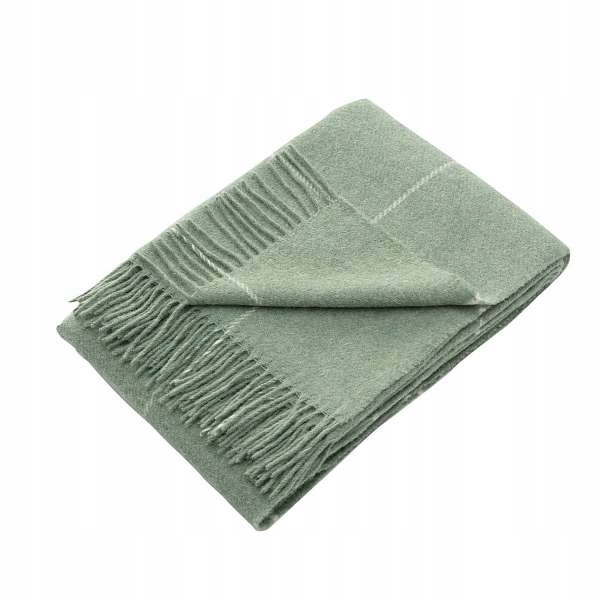 

Dekoria Koc Pled Zelandia 140x200 smoke green