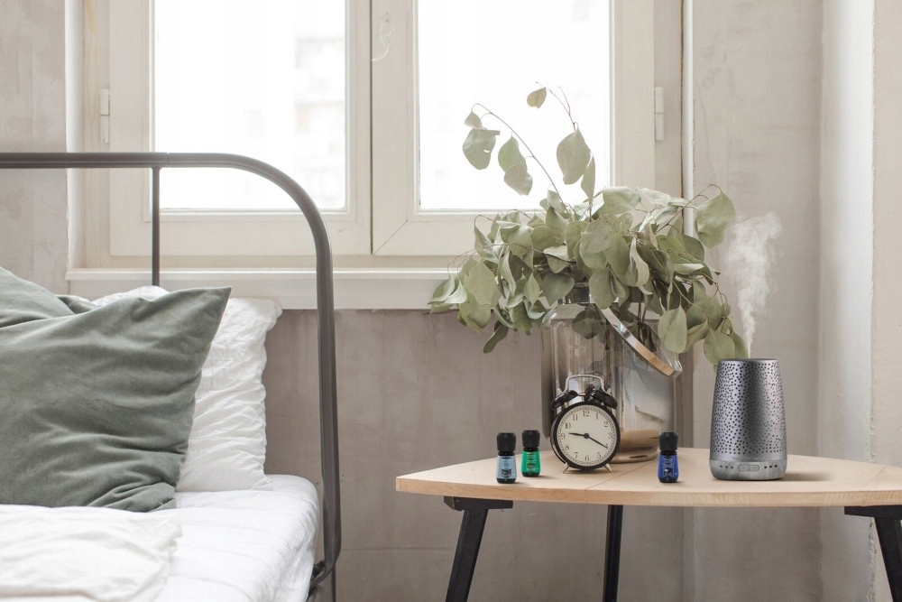 Dyfuzor Elektryczny YANKEE CANDLE Sleep Diffuser Kit z Olejkiem Calm Night Zapach świeży