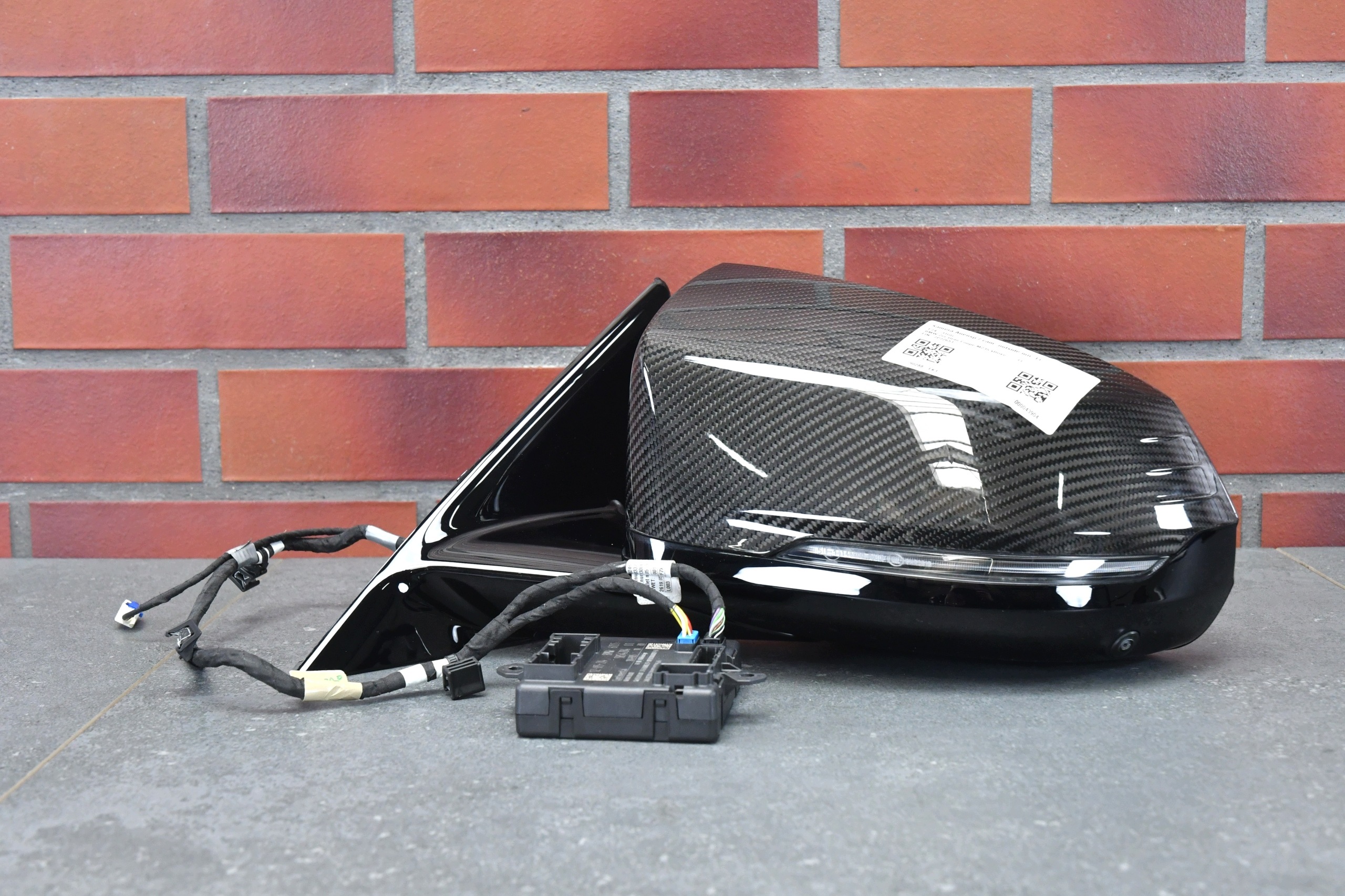 mirror left BMW 2 F74 m-packet KAMERA triangle KARBON