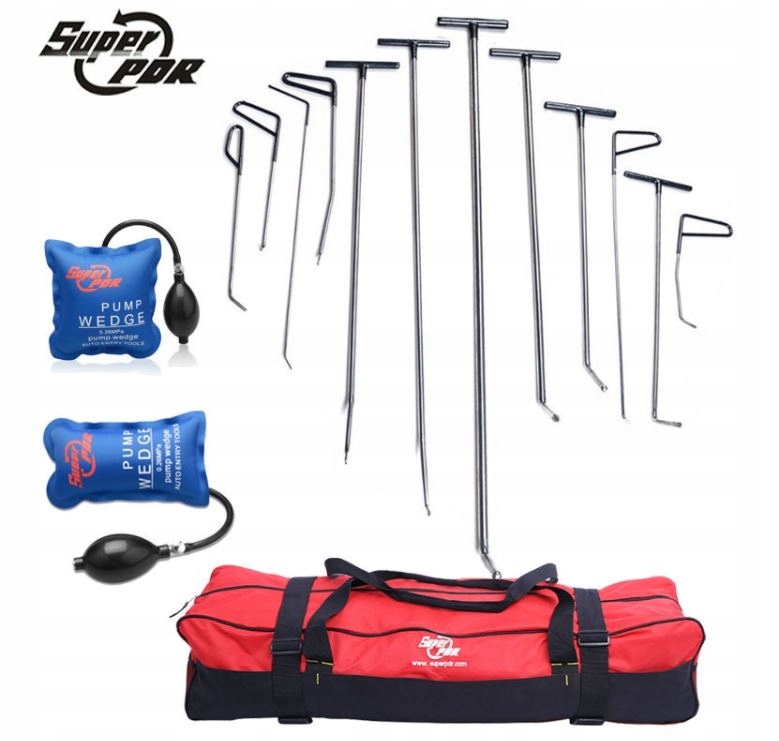 Zestaw Druty PDR Prety Lance Usuwanie Wgniecen