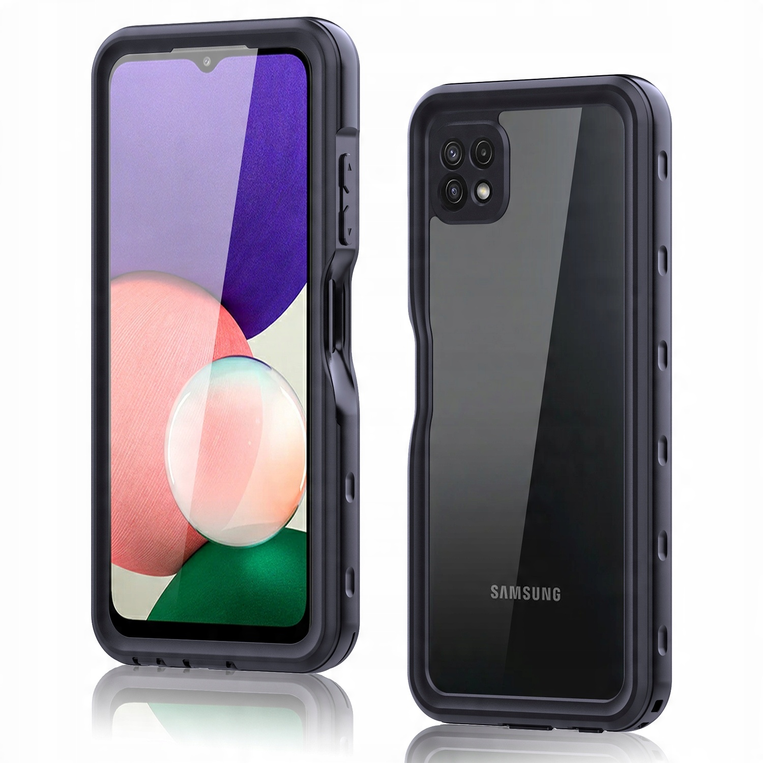 

Etui Pancerne 360° Wodoodporne Do Galaxy A22 5G