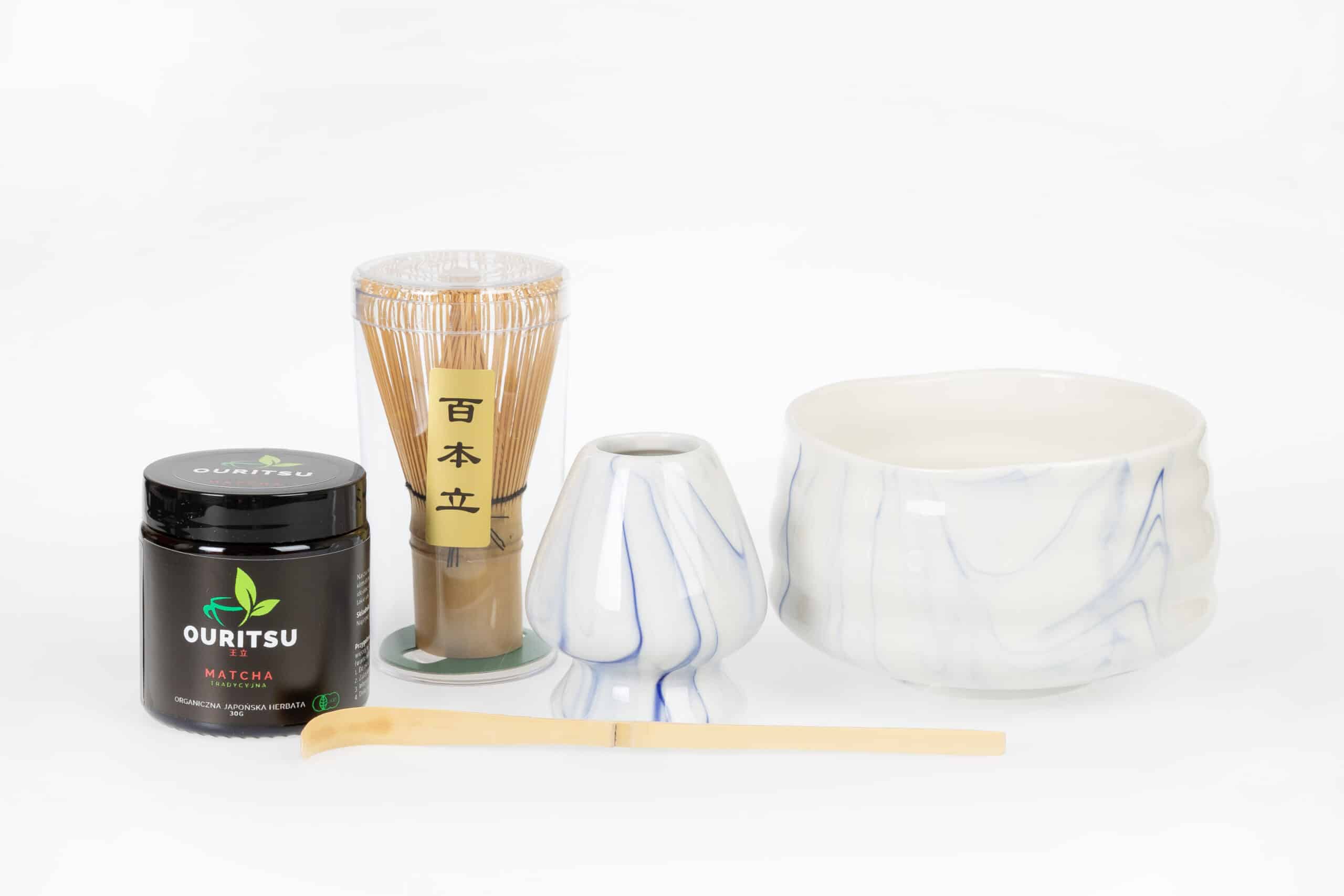 Levně Ao Tradiční sada Matcha 30 g Chasen Chashaku Matchawan