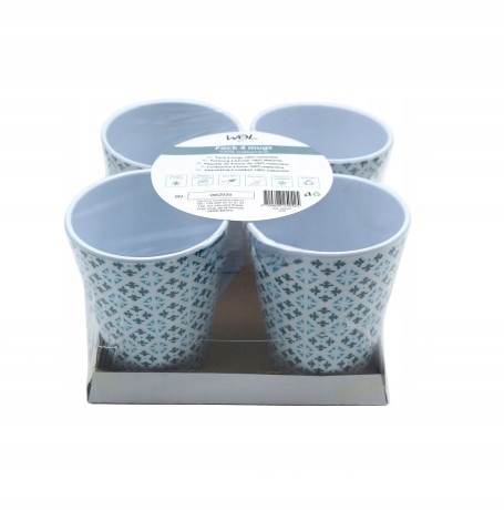 Zestaw kubków Kolor Mix kubek 4 szt.