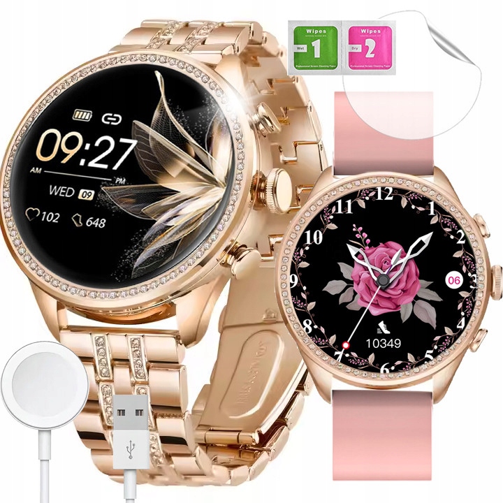 Chytré Hodinky Dámské Hodinky Pl Menu Hovory Bluetooth Call Sport Smart Watch