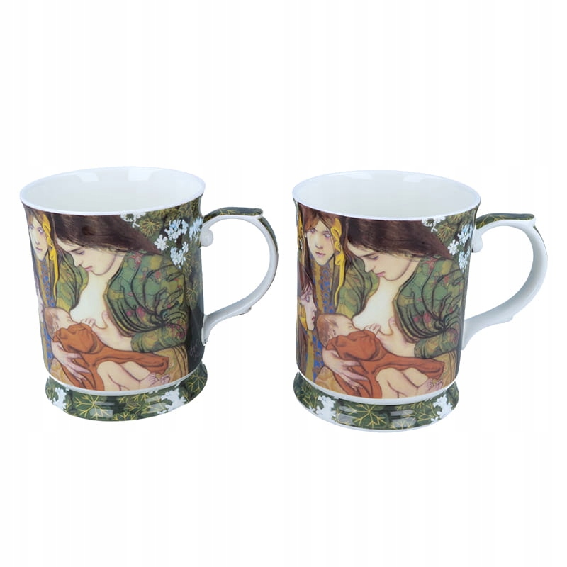 

Kubki porcelanowe 2 szt. Macierzyństwo Wyspiański